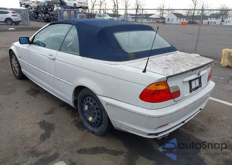 2003 BMW 330Ci z USA, uszkodzony, nr VIN WBABS534X3JU99352